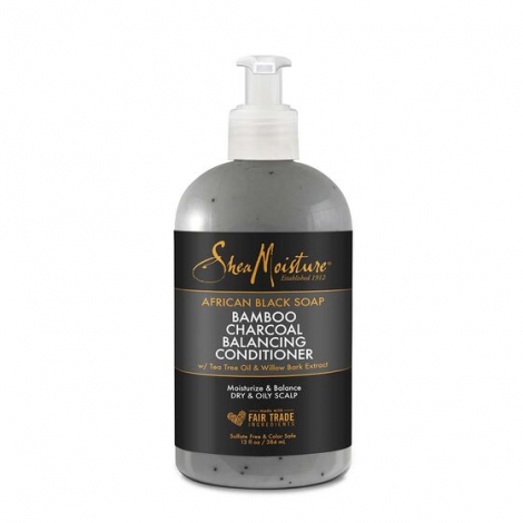 SHEA MOISTURE  BAMBOO CHARCOAL BALANCING CONDITIONER