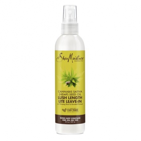 SHEA MOISTURE  cannabis seed oil LUSH LENGHT LOTION SANS RINçAGE LéGèRE