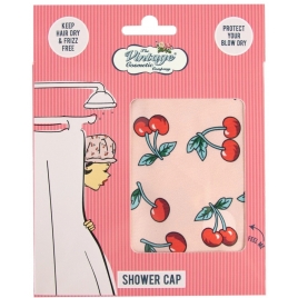The Vintage Cosmetic factory THE CHERRY SHOWER CAP