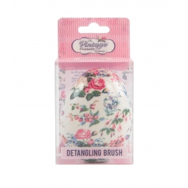 The Vintage factory THE DETANGLING BRUSH Frühlingsmotiv