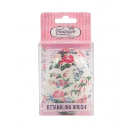 The Vintage factory THE DETANGLING BRUSH floral