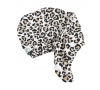  The Vintage cosmetic company Hair Turban leopard print