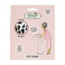  The Vintage cosmetic company  Turban en microfibre pour cheveux  motif léopard