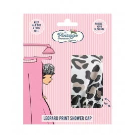 The Vintage Cosmetic company LE BONNET DE DOUCHE LEOPARD