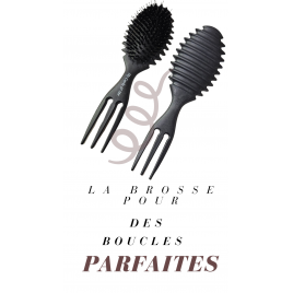 CURLY HAIR BRUSH STYLING