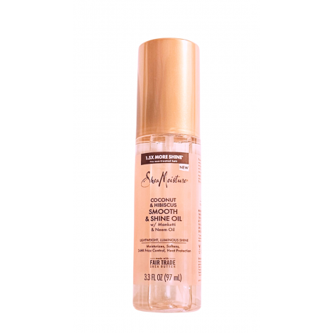 SHEA MOISTURE coconut hibiscus smooth &shine oil