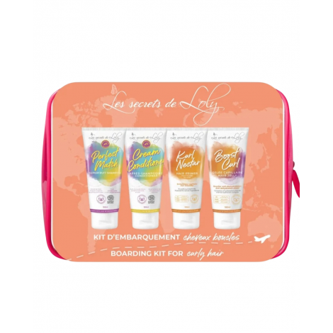 Les Secrets de loly La trousse de voyage cheveux  bouclés