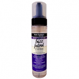 AUNT JACKIE'S GRAPESEED FRIZZ PATROL ANTI-POOF TWIST& CURL SETTING MOUSSE