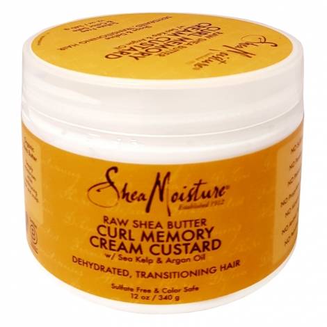 SHEA MOISTURE rohe Sheabutter CURL MEMORY CREAM CUSTARD