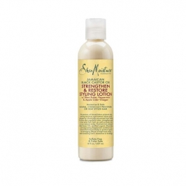 SHEA MOISTURE Jamaican Black Rizinusöl Stärkt die Wachstums- und Wiederherstellungs-Styling-LOTION